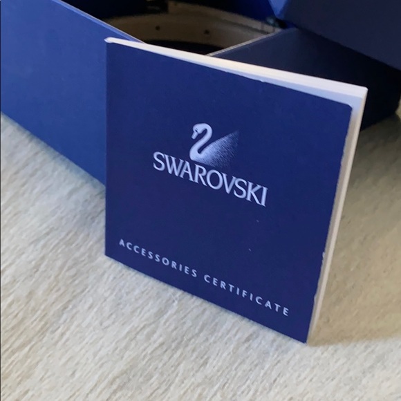 Swarovski Glitter Leather Belt - Picture 7 of 8